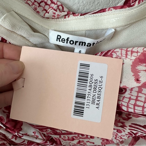 NWT REFORMATION Iben Maxi Dress SZ US 6 - Picture 5 of 10